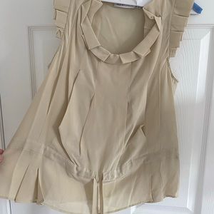 Silk detailed blouse (Chloe)